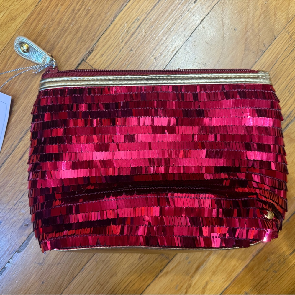 Stephanie Johnson Sequin Cosmetic Bag